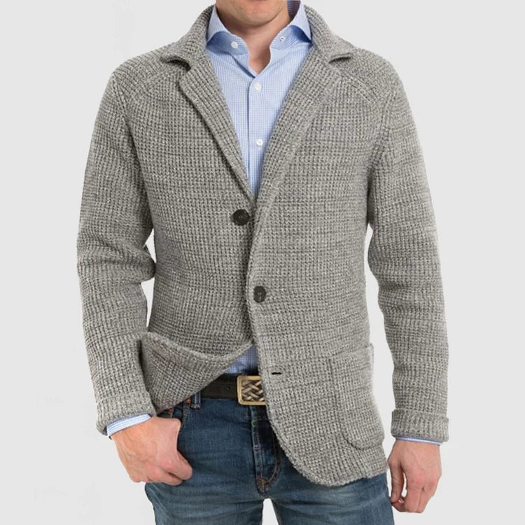Veste Blazer Tricot Homme - Image 8