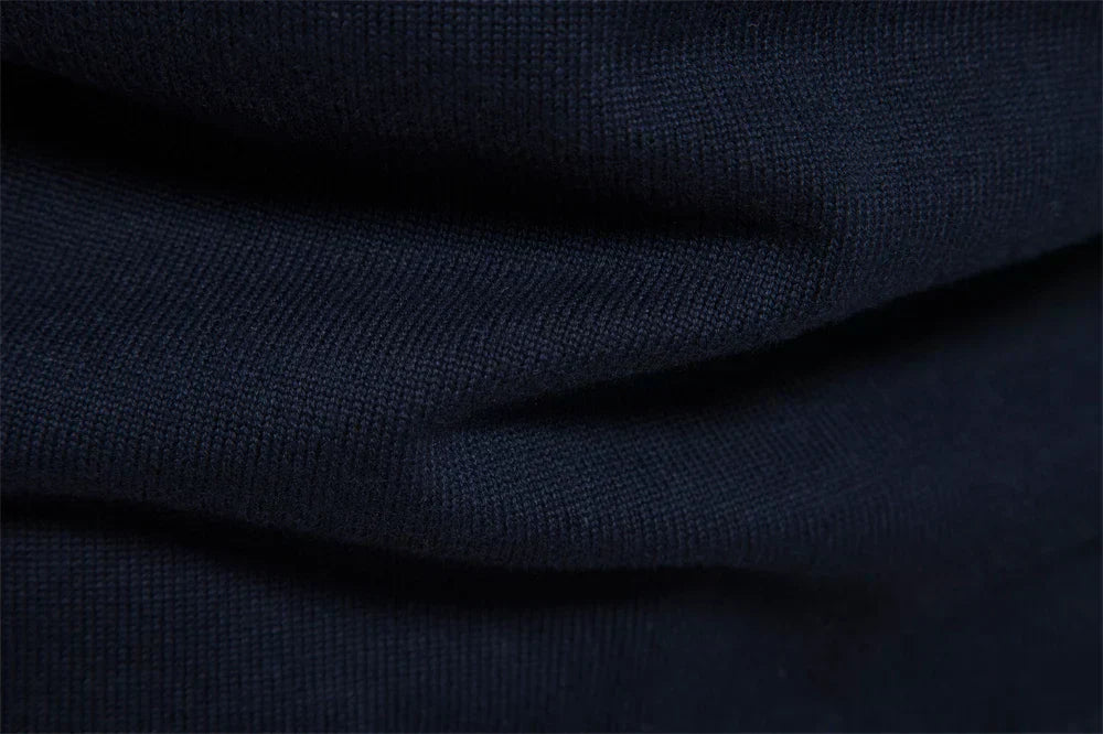 Pull rayé à quart de fermeture éclair pour homme - Image 6