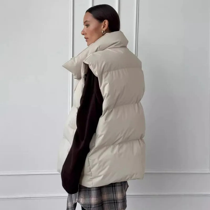 Veste matelassée sans manches pour femme - Image 8