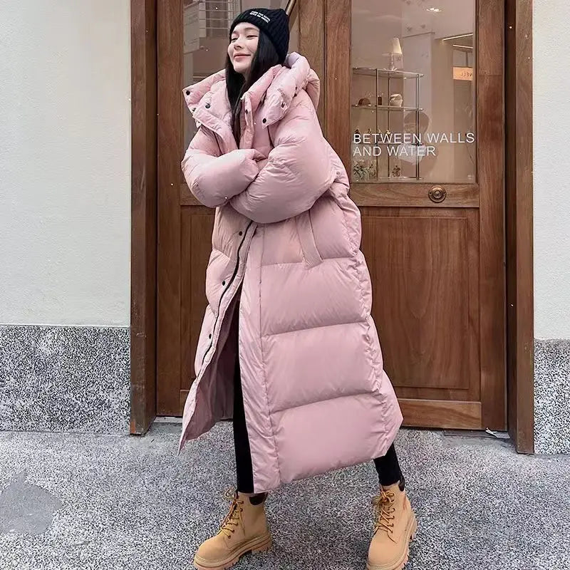 Manteau Rembourré à Capuche pour Femme - Image 1
