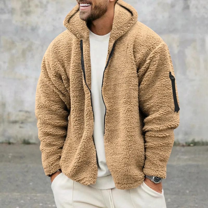 Veste Polaire à Capuche pour Homme - Image 1