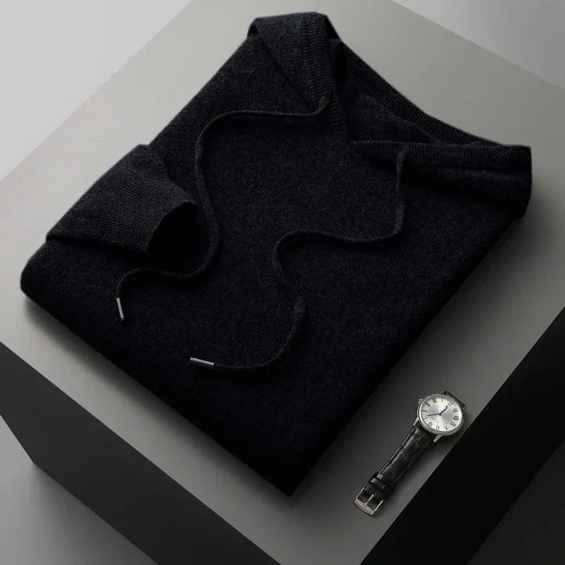 Pull en Tricot à Capuche pour Homme - Image 11