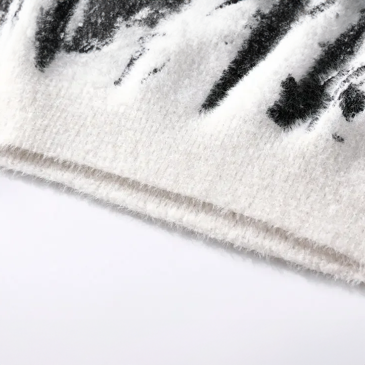 Pull Homme Imprimé Abstrait - Image 4