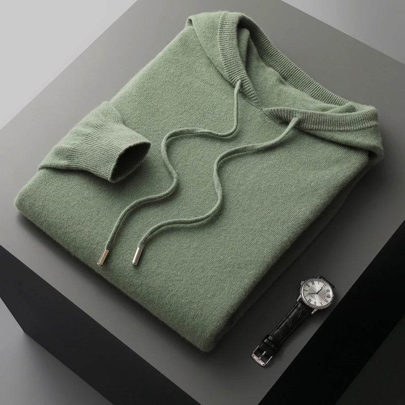 Pull en Tricot à Capuche pour Homme - Image 4
