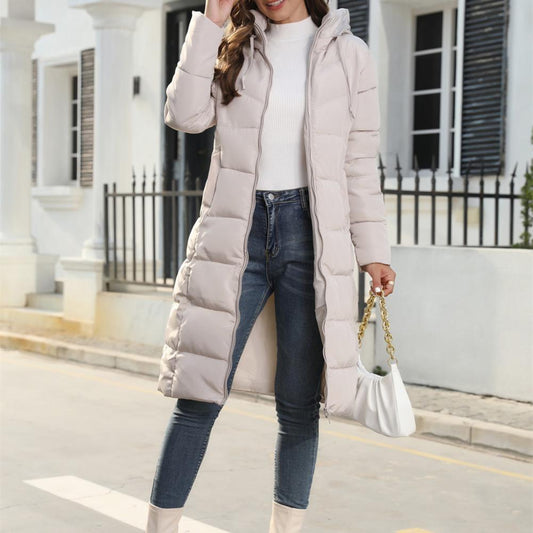 Manteau Rembourré à Capuche pour Femme - Image 1