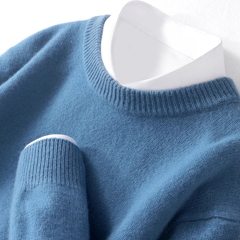 Pull Homme Col Rond Manches Longues - Image 11