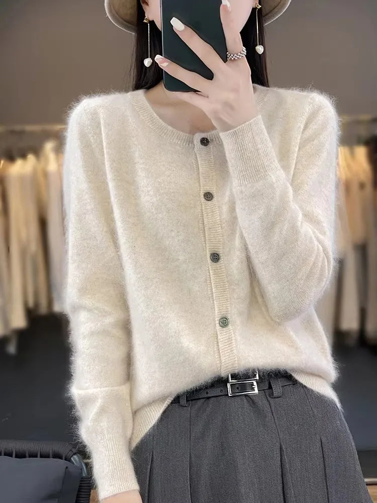 Cardigan Tricot Boutonné pour Femme - Image 3