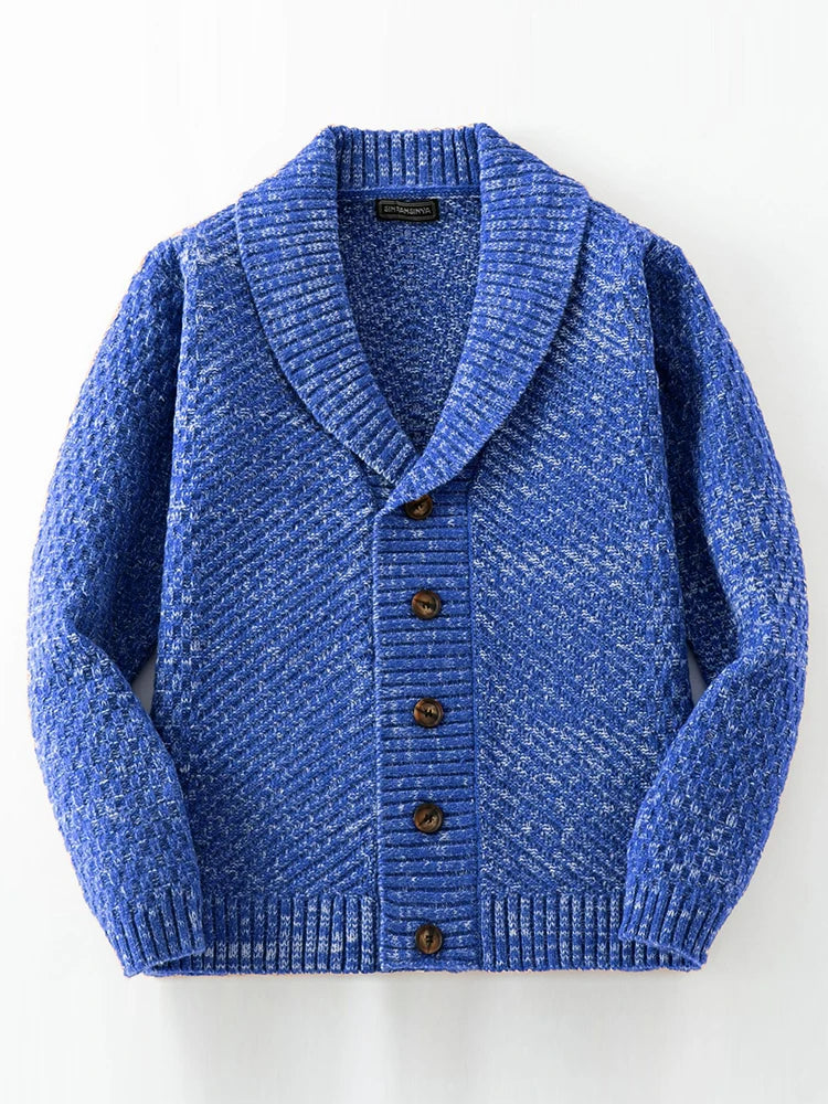 Pull Homme Col Châle - Image 1