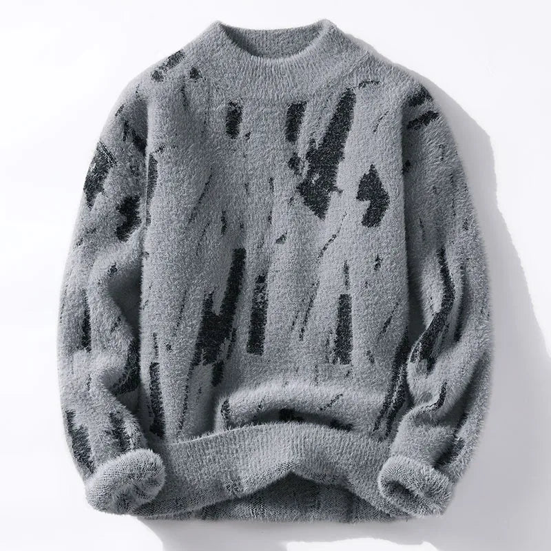 Pull Homme Imprimé Abstrait - Image 7