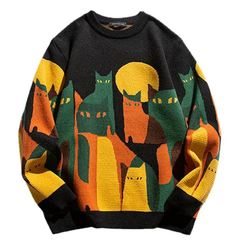 Pull Homme Col Rond Imprimé - Image 5