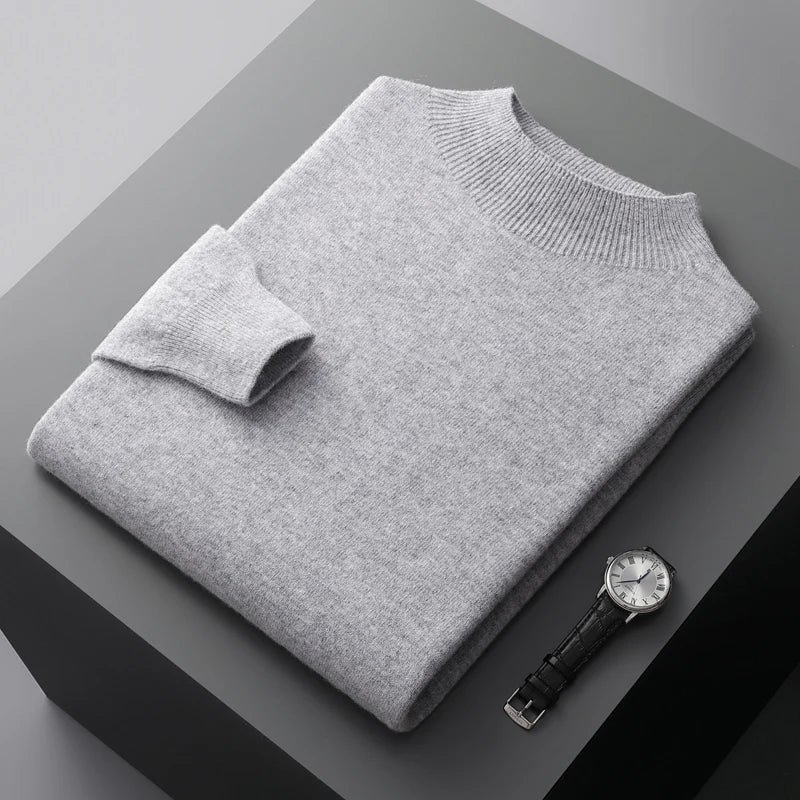 Pull en maille côtelée pour homme - Image 11