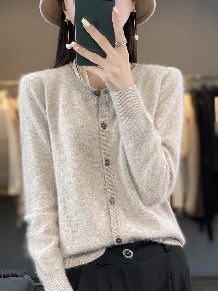 Cardigan Tricot Boutonné pour Femme - Image 6