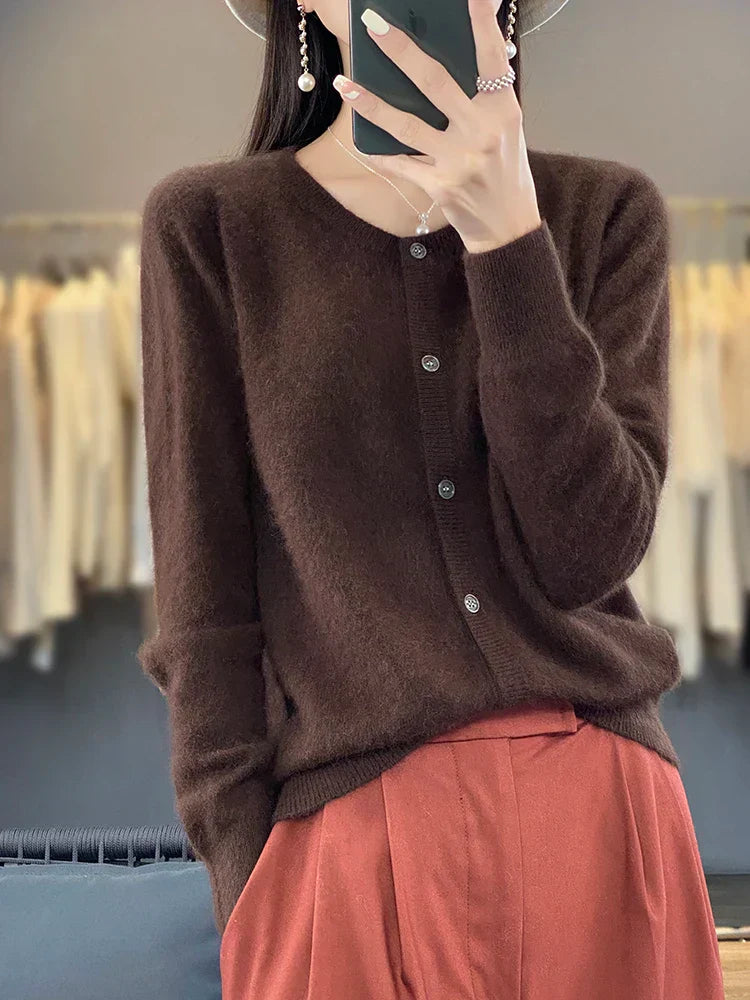 Cardigan Tricot Boutonné pour Femme - Image 10
