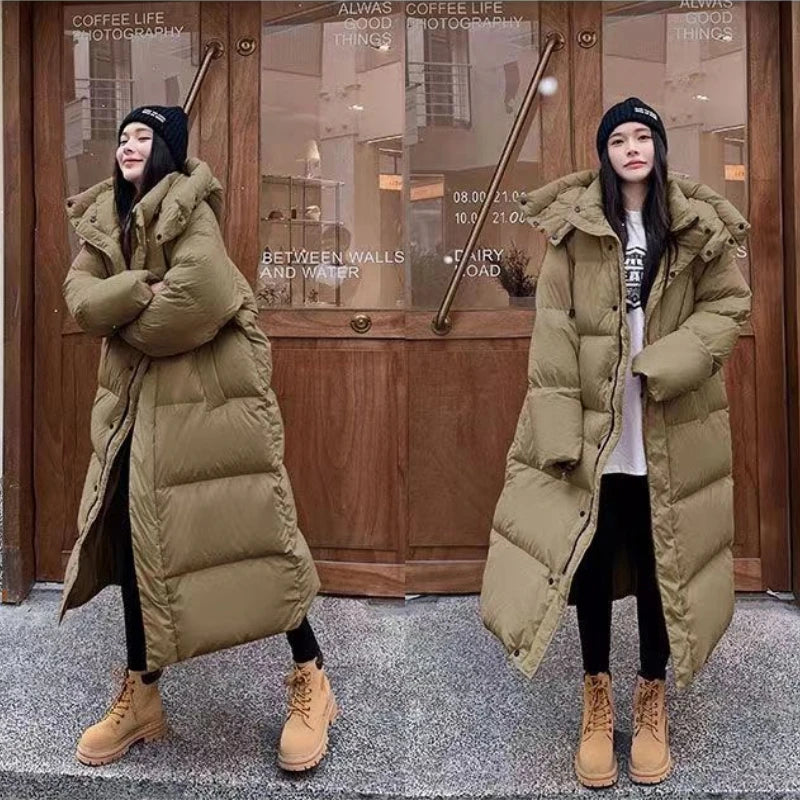 Manteau Rembourré à Capuche pour Femme - Image 3