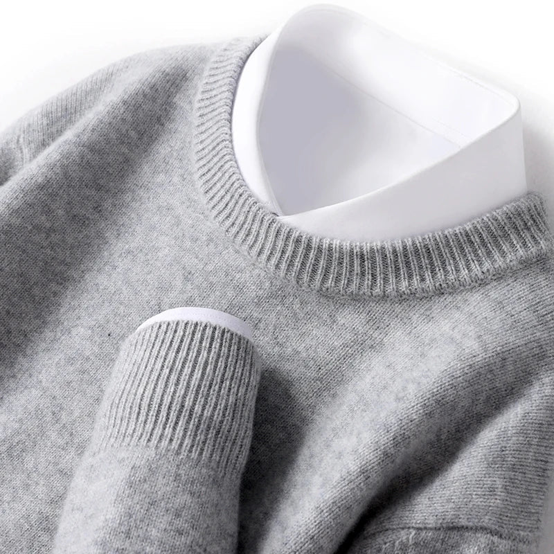 Pull Homme Col Rond Manches Longues - Image 13