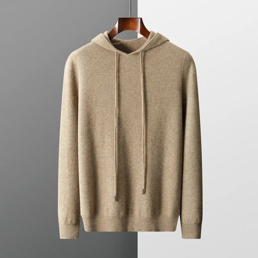 Pull en Tricot à Capuche pour Homme - Image 1