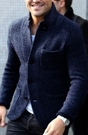 Veste Décontractée Boutonnée pour Homme - Image 4