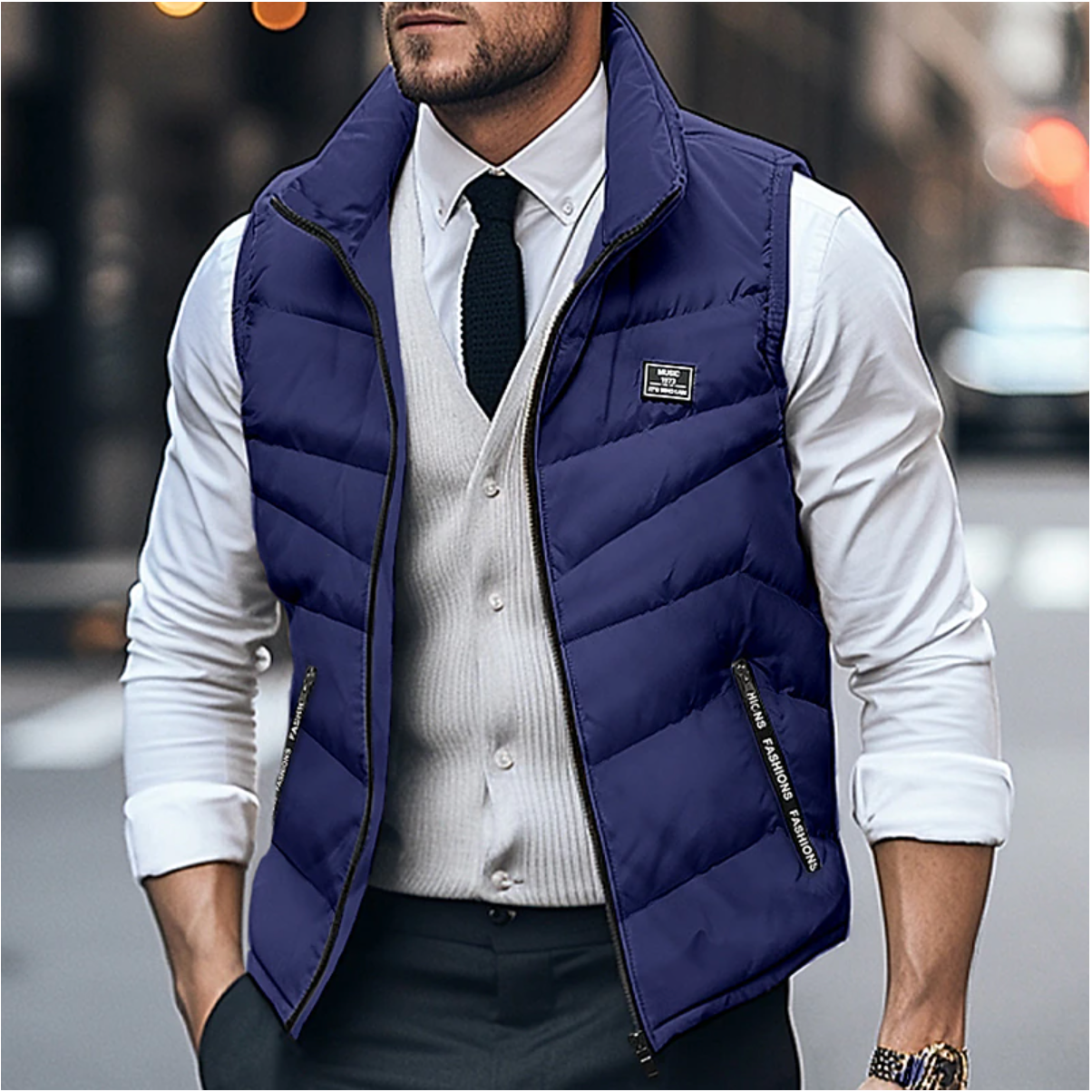 Gilet matelassé homme - Image 1