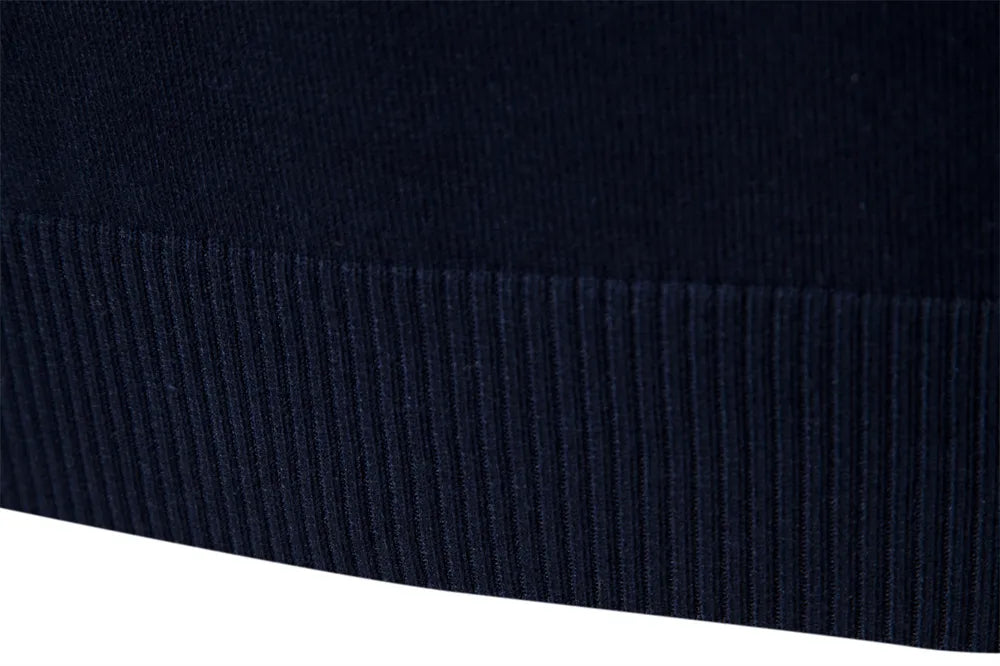 Pull rayé à quart de fermeture éclair pour homme - Image 7