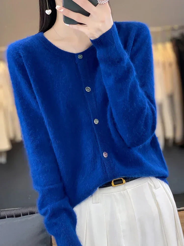 Cardigan Tricot Boutonné pour Femme - Image 9
