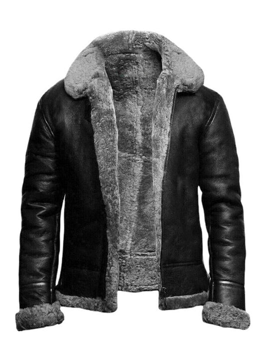Veste Aviateur en Cuir pour Femme - Image 1