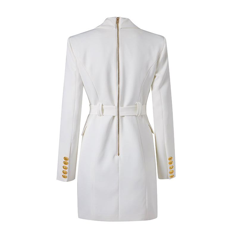 Manteau Mini Croisé Femme - Image 3