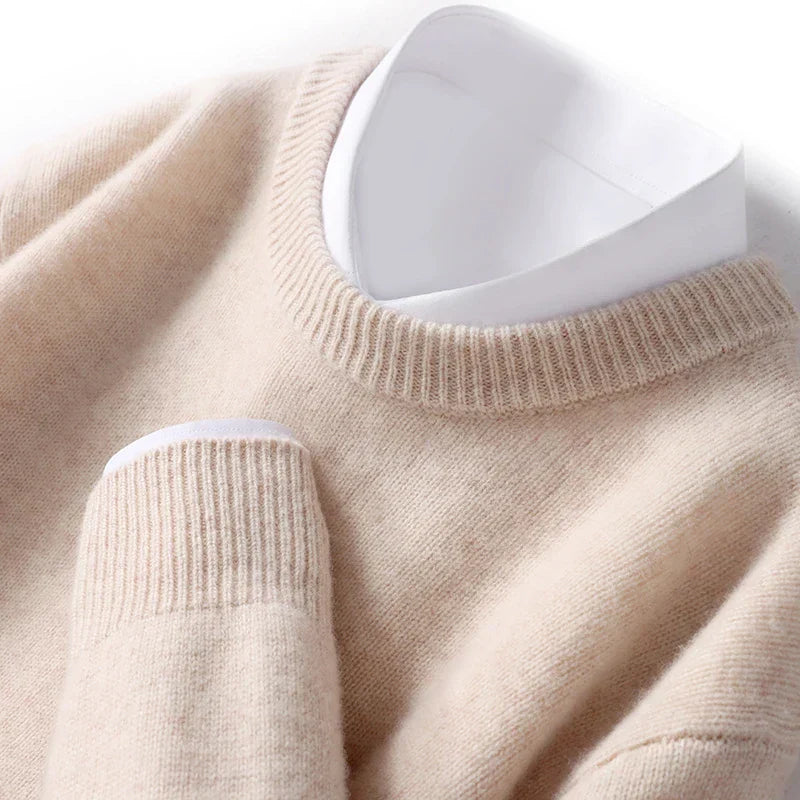 Pull Homme Col Rond Manches Longues - Image 9