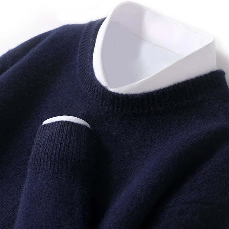 Pull Homme Col Rond Manches Longues - Image 17