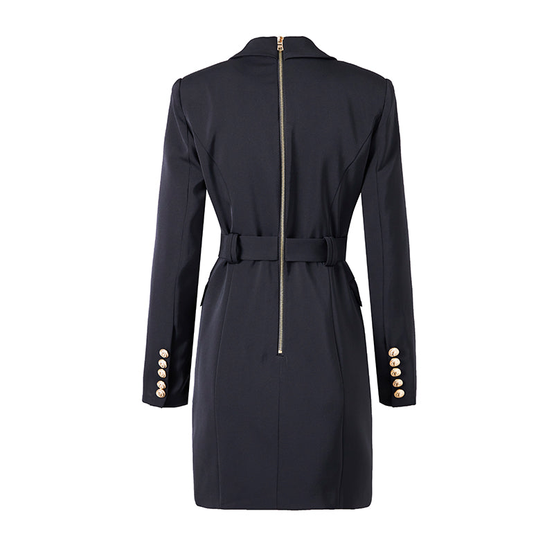 Manteau Mini Croisé Femme - Image 2