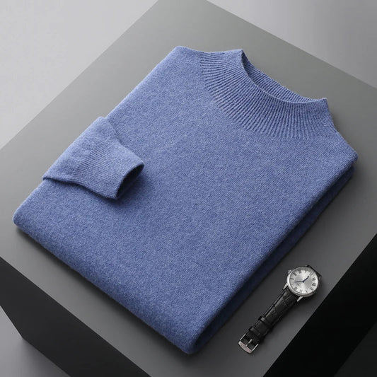 Pull en maille côtelée pour homme - Image 1
