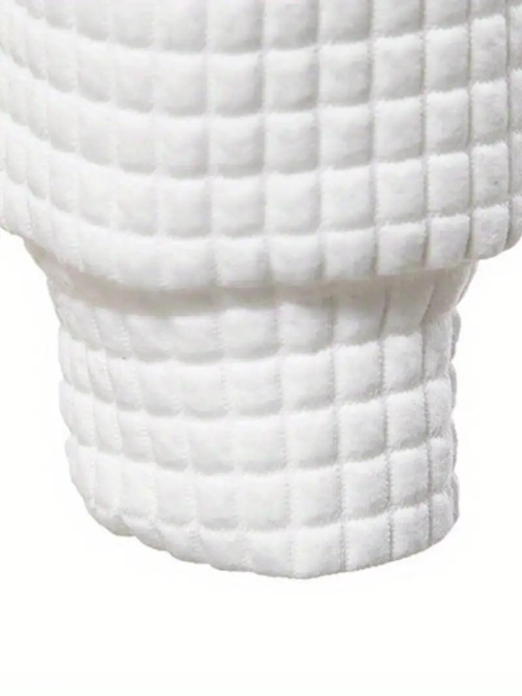 Sweat à capuche texturé pour homme - Image 9