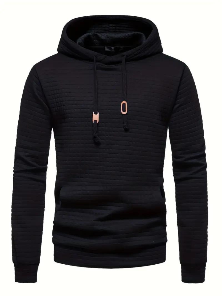 Sweat à capuche texturé pour homme - Image 14
