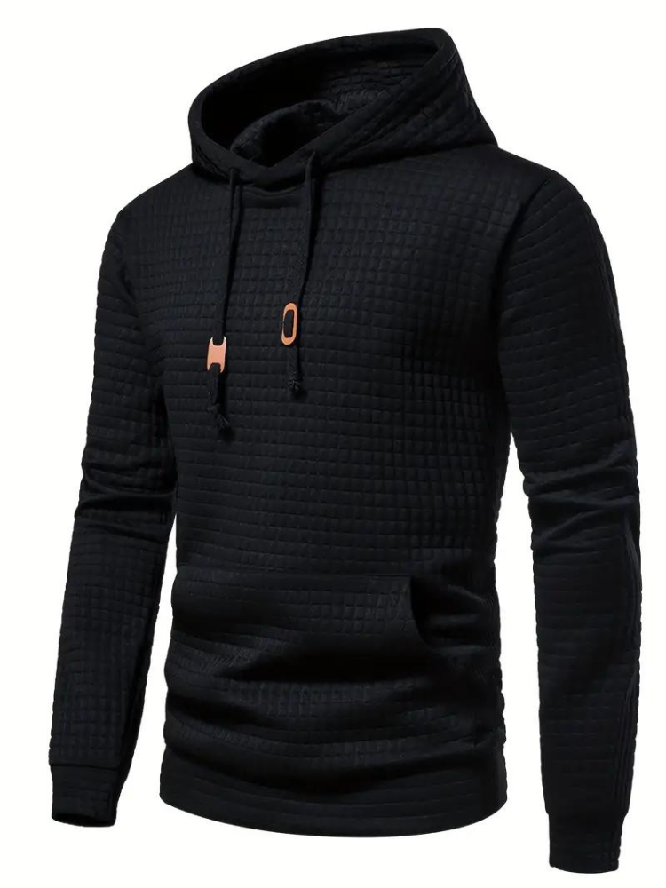 Sweat à capuche texturé pour homme - Image 11