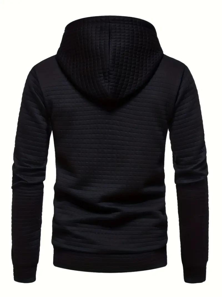 Sweat à capuche texturé pour homme - Image 12
