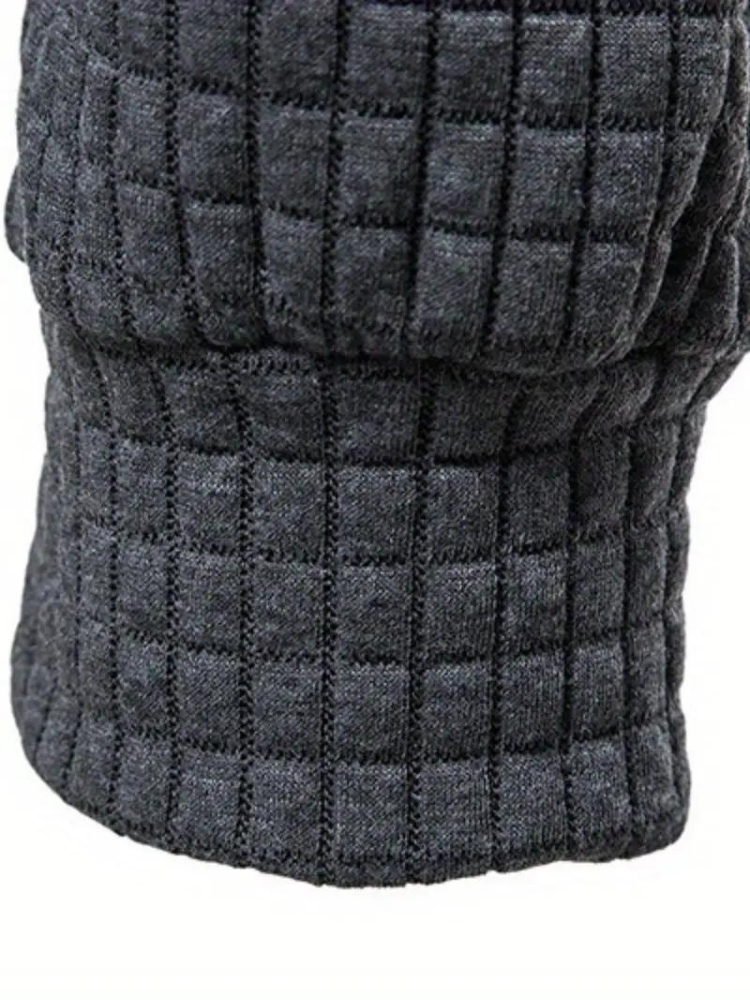 Sweat à capuche texturé pour homme - Image 6