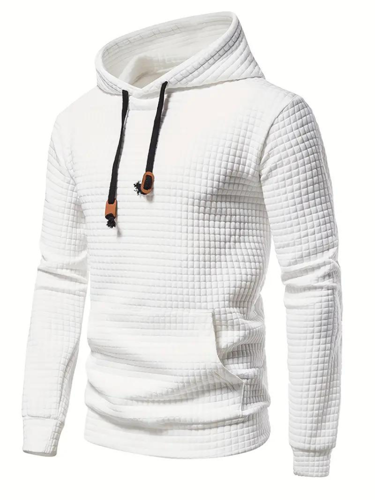 Sweat à capuche texturé pour homme - Image 7