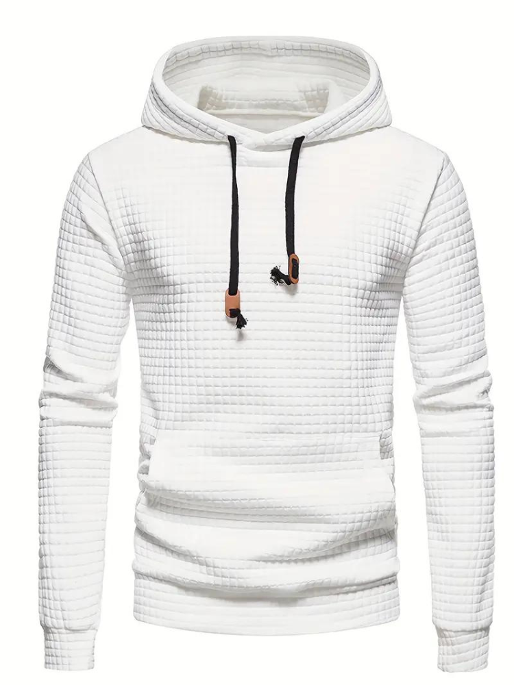 Sweat à capuche texturé pour homme - Image 13