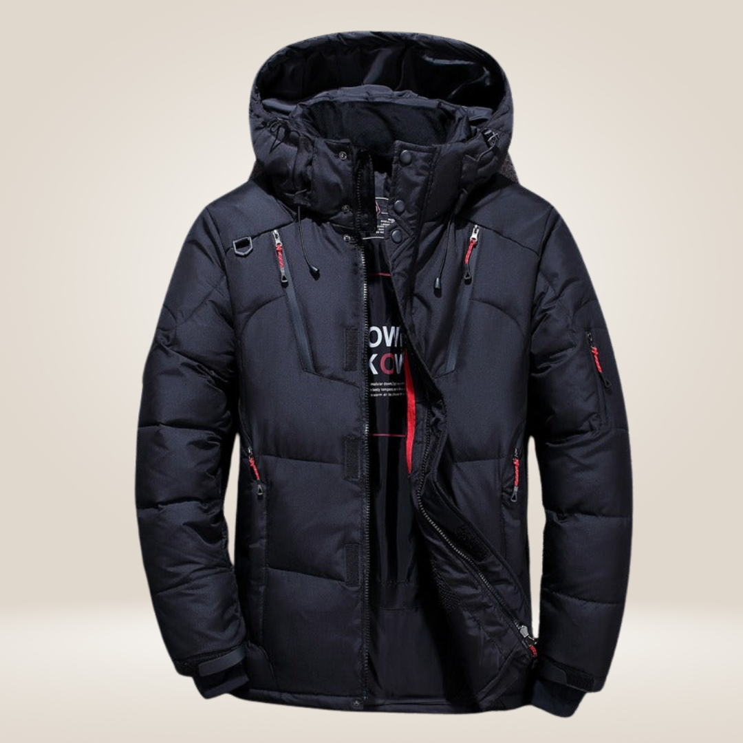 Veste matelassée à capuche pour homme - Image 2