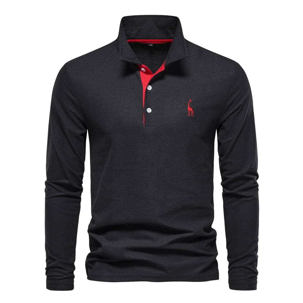 Polo à Manches Longues pour Homme - Image 7