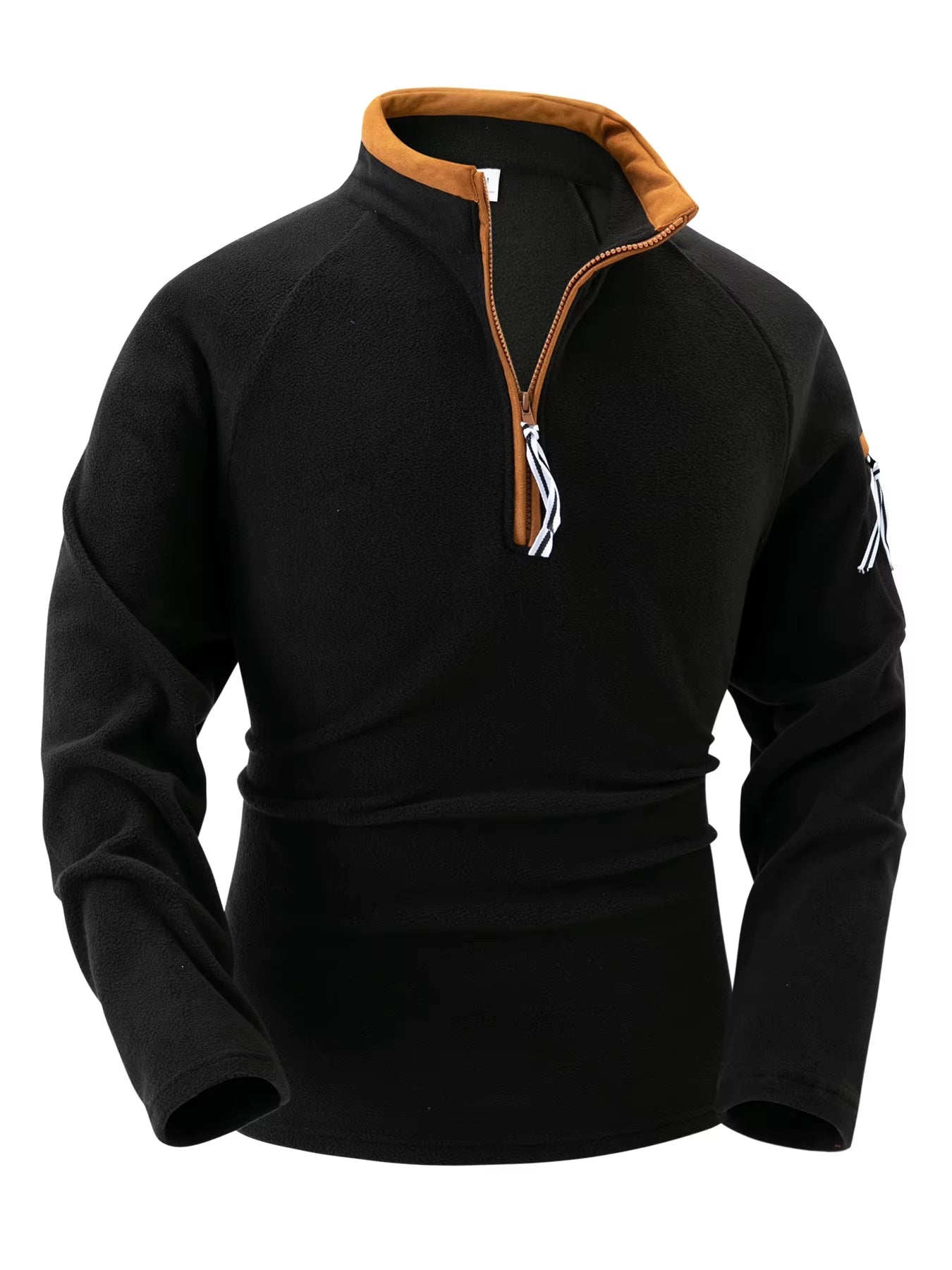 Pull à Manches Longues Homme avec Fermeture Éclair 1/4 - Image 4