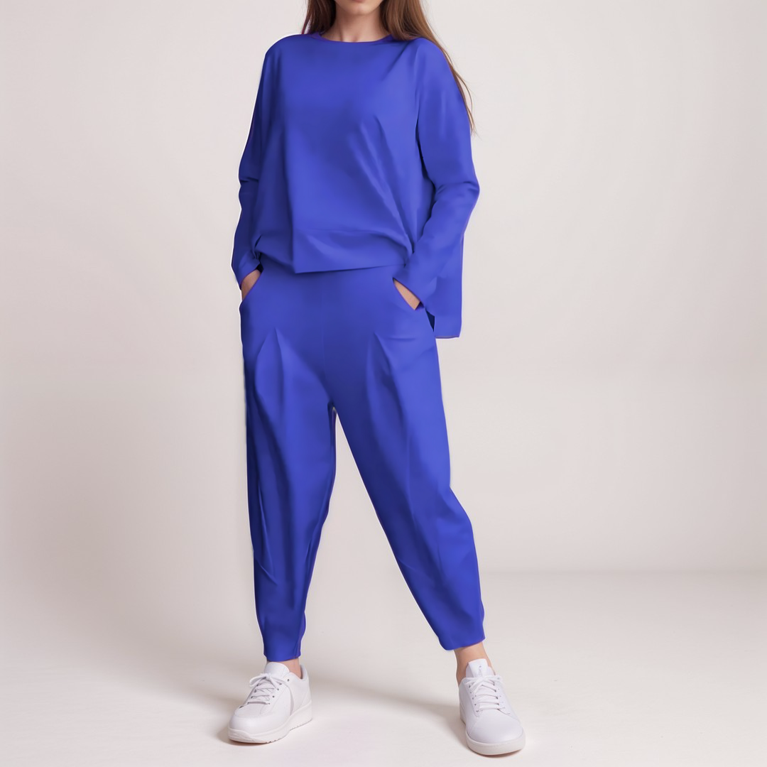 Ensemble de détente pour femme coupe décontractée - Image 4