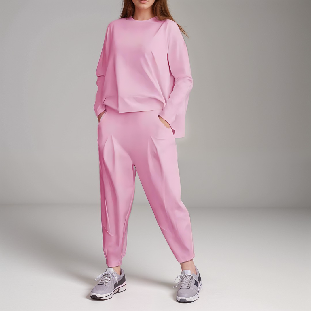 Ensemble de détente pour femme coupe décontractée - Image 7