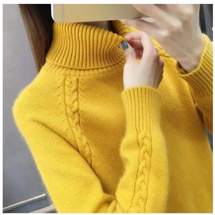 Pull Femme à Col Roulé - Image 4