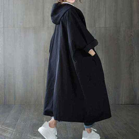 Manteau à Capuche Oversize Femme - Image 1