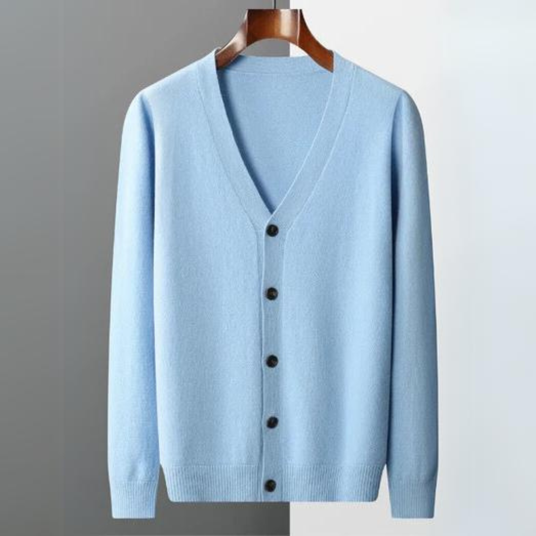 Cardigan Homme Col en V - Image 6