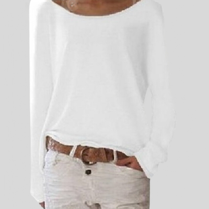 Pull ample à manches longues pour femme - Image 5