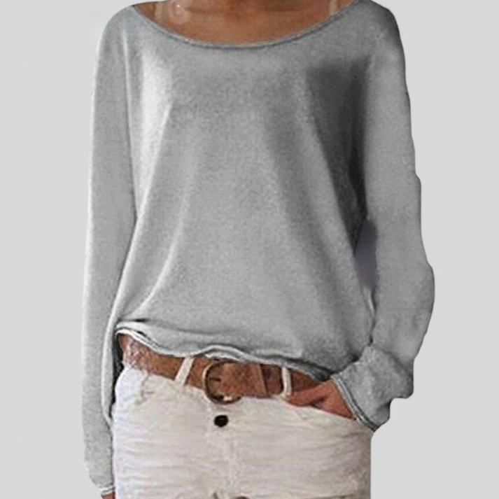 Pull ample à manches longues pour femme - Image 4