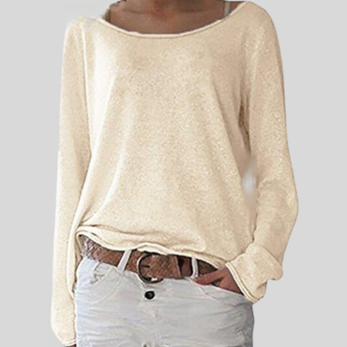 Pull ample à manches longues pour femme - Image 3