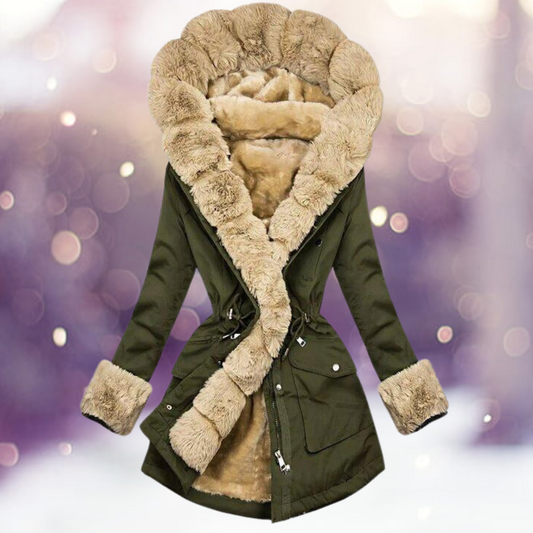 Veste à Capuche Femme avec Cordon de Serrage à la Taille - Image 1