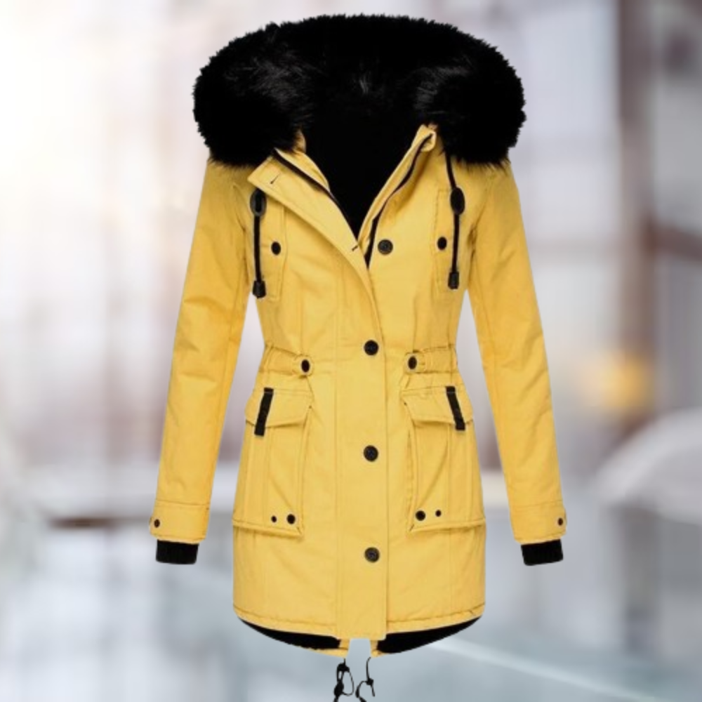 Parka Femme à Capuche en Fausse Fourrure - Image 4